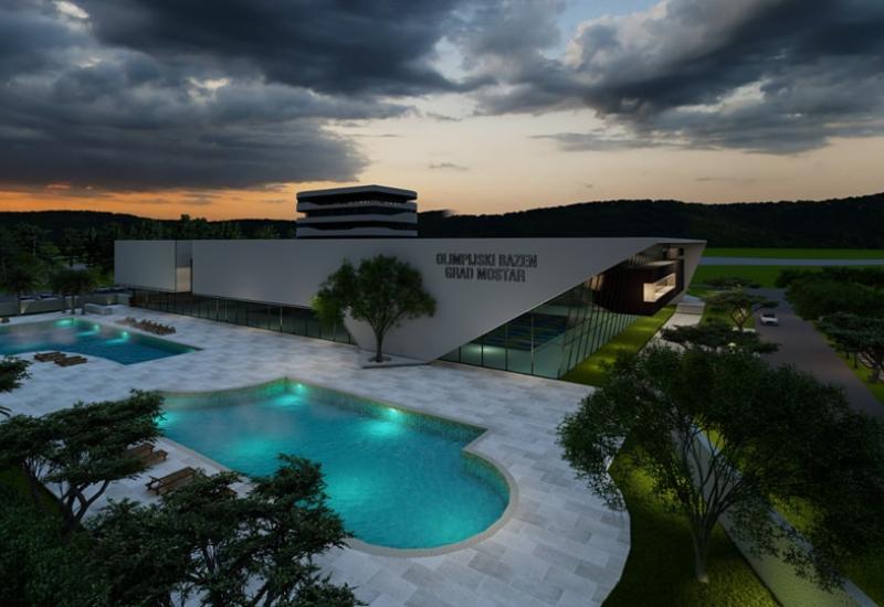 FOTO: Ovako bi trebao izgledati olimpijski bazen u Mostaru
